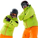 Stubai, Tyrolsko, Rakousko, Snowboard course L2